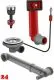 FRANKE Ablaufgarnitur 1x 3,5" mit Ablauffernbedienung 1x 3,5" Excenter Siebk�rbchen inkl. Drehknopf rund chrom 1x �berlauf rechteckig Serie: Pamira, Maris, (1120006372) UPDATE {1120680185}