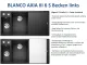BLANCO Axia III 6 S GSB (Glasschneidbrett) Silgranit PuraDurII Granitsple / Einbausple Ablaufsystem InFino mit Drehknopfventil