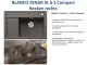 BLANCO Zenar XL 6 S Compact Silgranit PuraDurII Granitsple / Einbausple InFino mit Drehknopfventil