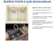 ❎ BLANCO Kchensple Pleon 6 Split Silgranit PuraDurII Granitsple / Einbausple Ablaufsystem InFino mit Drehknopfventil
