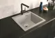 BLANCO Kchensple Pleon 5 Silgranit PuraDurII Granitsple / Einbausple Ablaufsystem InFino mit Drehknopfventil