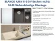 BLANCO Axia III 6 S-F GSB (Glasschneidbrett) Silgranit PuraDurII Granitsple Flchenbndig Ablaufsystem InFino mit Drehknopfventil