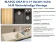 BLANCO Axia III 6 S-F HSB (Holzschneidbrett) Silgranit PuraDurII Granitsple Flchenbndig Ablaufsystem InFino mit Drehknopfventil