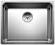BLANCO Kchensple Etagon 500-IF Edelstahlsple / Einbausple Flachrand mit Ablaufsystem InFino und Handbettigung
