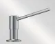 BLANCO Seifenspender Torre Edelstahl Finish Splmittelspender / Dispenser bequeme Druckbettigung von oben
