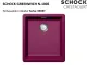 ❎ SCHOCK Kchensple Greenwich N-100S Cristadur Nano-Granitsple / Einbausple mit Drehexcenter