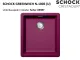 ❎ SCHOCK Kchensple Greenwich N-100S-U Cristadur Nano-Granitsple / Unterbausple mit Drehexcenter
