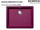 ❎ SCHOCK Kchensple Greenwich N-100L Cristadur Nano-Granitsple / Einbausple mit Drehexcenter