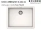 ❎ SCHOCK Kchensple Greenwich N-100L-U Cristadur Nano-Granitsple / Unterbausple mit Drehexcenter