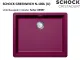 ❎ SCHOCK Kchensple Greenwich N-100L-U Cristadur Nano-Granitsple / Unterbausple mit Drehexcenter