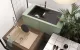 ❎*SCHOCK Kchensple Mono D-100XS Cristadur Nano-Granitsple / Einbausple mit Drehexcenter