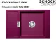❎*SCHOCK Kchensple Mono D-100XS Cristadur Nano-Granitsple / Einbausple mit Drehexcenter