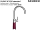 SCHOCK K�chenarmatur SC-520 Cristadur� Classic Line Einhebelmischer Festauslauf 360� schwenkbarer Auslauf mit Materialh�lse