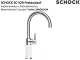 SCHOCK K�chenarmatur SC-520 Cristadur� Classic Line Einhebelmischer Festauslauf 360� schwenkbarer Auslauf mit Materialh�lse