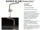 SCHOCK Kchenarmatur SC-540 Cristadur Classic Line Einhebelmischer Festauslauf 360 schwenkbarer Auslauf mit Materialhlse