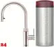 ✅ QUOOKER FLEX Combi B Einhebelmischer Zugauslauf Edelstahl & 100C Armatur Kochendwasserhahn (COMBIFXRSST)
