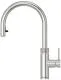 ✅ QUOOKER FLEX ROUND Combi B Einhebelmischer Zugauslauf Edelstahl & 100�C Armatur Kochendwasserhahn (COMBIFXRSST)