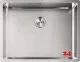 FRANKE Kchensple Box BXX 210/110-50 Edelstahlsple 3 in 1 Einbau, Unterbau, Flchenbndig) Siebkorb als Druckknopfventil