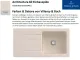 Villeroy & Boch ARCHITECTURA 60-Classicline Einbausple / Keramiksple in Standard Farben