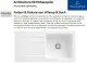 Villeroy & Boch ARCHITECTURA 60-Premiumline Einbausple / Keramiksple in Sonder Farben