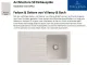 Villeroy & Boch ARCHITECTURA 50-Classicline Einbausple / Keramiksple in Standard Farben