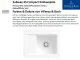 Villeroy & Boch SUBWAY 45 Compact BR-Premiumline Einbausple / Keramiksple in Sonder Farben