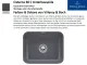 Villeroy & Boch CISTERNA 60 C UB-Classicline Unterbausple / Keramiksple in Standard Farben