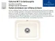 Villeroy & Boch CISTERNA 60 C UB-Classicline Unterbausple / Keramiksple in Standard Farben