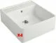 Villeroy & Boch Splstein / Splmodul Einzelbecken-Classicline Keramiksple in Standard Farben