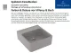 Villeroy & Boch Splstein / Splmodul Einzelbecken-Classicline Keramiksple in Standard Farben