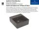 Villeroy & Boch Splstein / Splmodul Einzelbecken-Premiumline Keramiksple in Sonder Farben