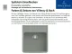 Villeroy & Boch Splstein / Splmodul Einzelbecken-Premiumline Keramiksple in Sonder Farben