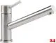 Villeroy & Boch Kchenarmatur Como Window Einhebelmischer Edelstahl massiv mit Festauslauf zur Vorfenstermontage