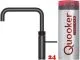 QUOOKER FUSION Square VAQ PRO3 Einhebelmischer Schwarz matt PVD & 100C Armatur Kochendwasserhahn (PRO3FNSBLK)