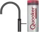 QUOOKER FUSION Round VAQ PRO3 Einhebelmischer Schwarz matt PVD & 100C Armatur Kochendwasserhahn (PRO3FNRBLK)
