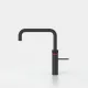 QUOOKER FUSION Square Combi B Einhebelmischer Schwarz matt PVD & 100C Armatur Kochendwasserhahn (COMBIFNSBLK)