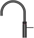 QUOOKER FUSION Round Combi B Einhebelmischer Schwarz matt PVD & 100C Armatur (COMBIFNRBLK)
