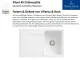 Villeroy & Boch SILUET 45-Classicline Einbausple / Keramiksple aus TitanCeram in Standard Farben