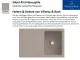 Villeroy & Boch SILUET 45-Classicline Einbausple / Keramiksple aus TitanCeram in Standard Farben