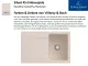 Villeroy & Boch SILUET 45-Classicline Einbausple / Keramiksple aus TitanCeram in Standard Farben