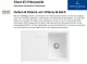 Villeroy & Boch SILUET 45-Classicline Einbausple / Keramiksple aus TitanCeram in Standard Farben