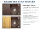 BLANCO Axia III 45 S HSB (Holzschneidbrett) Silgranit PuraDurII Granitsple / Einbausple Ablaufsystem InFino mit Drehknopfventil