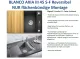 BLANCO Axia III 45 S-F HSB (Holzschneidbrett) Silgranit PuraDurII Granitsple Flchenbndig Ablaufsystem InFino mit Drehknopfventil