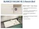 BLANCO Kchensple Favum 45 S Silgranit PuraDurII Granitsple / Einbausple mit Handbettigung