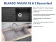 BLANCO Kchensple Favum XL 6-S Silgranit PuraDurII Granitsple / Einbausple mit Handbettigung