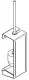 KWC PROFESSIONAL EXOS WC-Brstenhalter EXOS687X fr die Aufputzmontage inklusive Brste