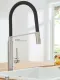✅ GROHE Kchenarmatur Concetto Einhebelmischer Chrom mit Pendelbrause und Brausefunktion (31491000)