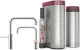 QUOOKER Nordic Square Twintaps Chrom VAQ PRO3 & CUBE 2 als Set (PRO3NSMSCHRTTCUBE)