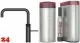 QUOOKER FUSION Square Schwarz matt PVD COMBI B mit CUBE 2 *Der Wasserhahn, der alles kann! (COMBIFNSBLKCUBE)