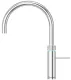 QUOOKER FUSION Round Chrom COMBI B mit CUBE 2 *Der Wasserhahn, der alles kann! (COMBIFNRCHRCUBE)